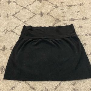 American apparel high wasted mini skirt